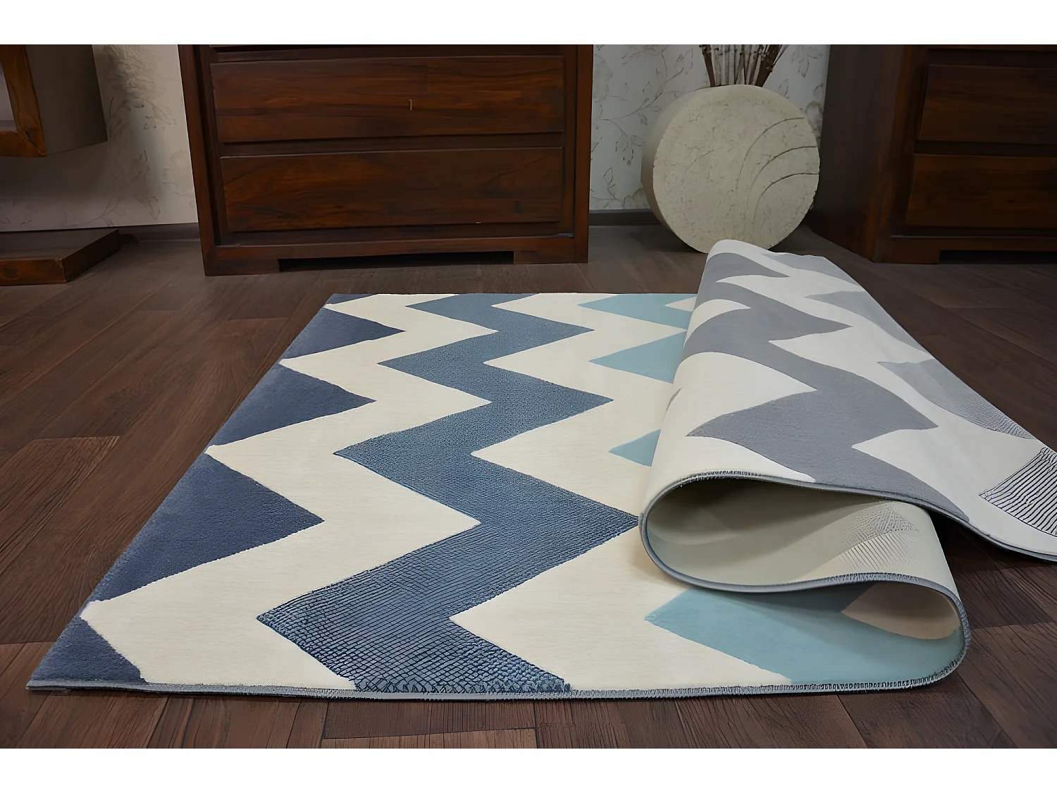 Tapis SCANDI 18248/371 - ZIGZAG 80x150 cm