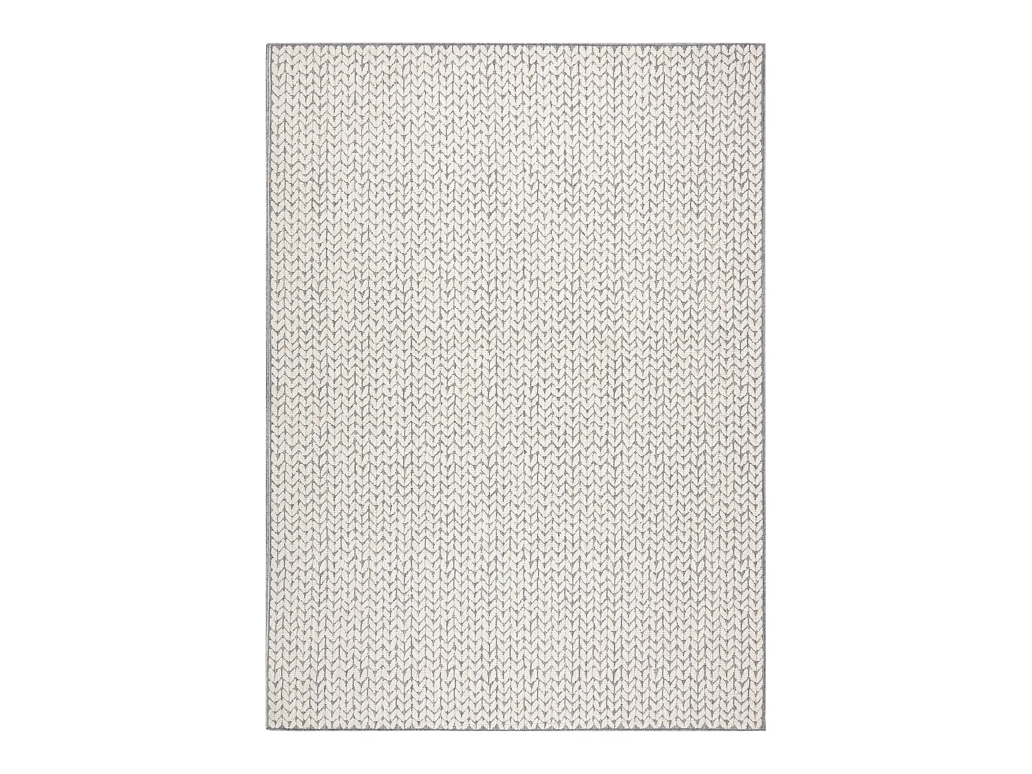 Tapijt SPRING 20467332 Zilverspar chevron Sisal , lus - crème 160x230 cm