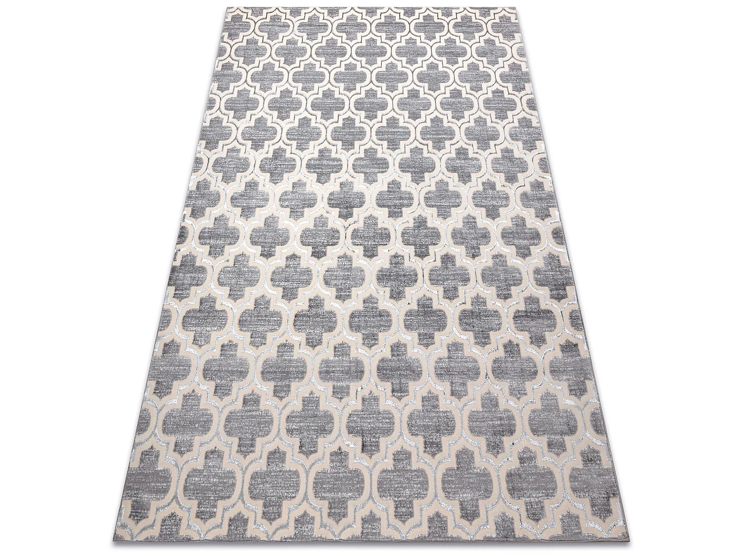 Tapijt CORE W6764 Marokkaanse klaver Trellis - structureel, twee lagen 200x290 cm