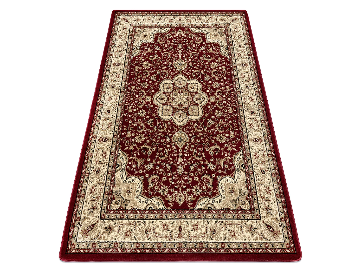 Tapis ROYAL AGY modèle 0521 bordeaux 100x200 cm