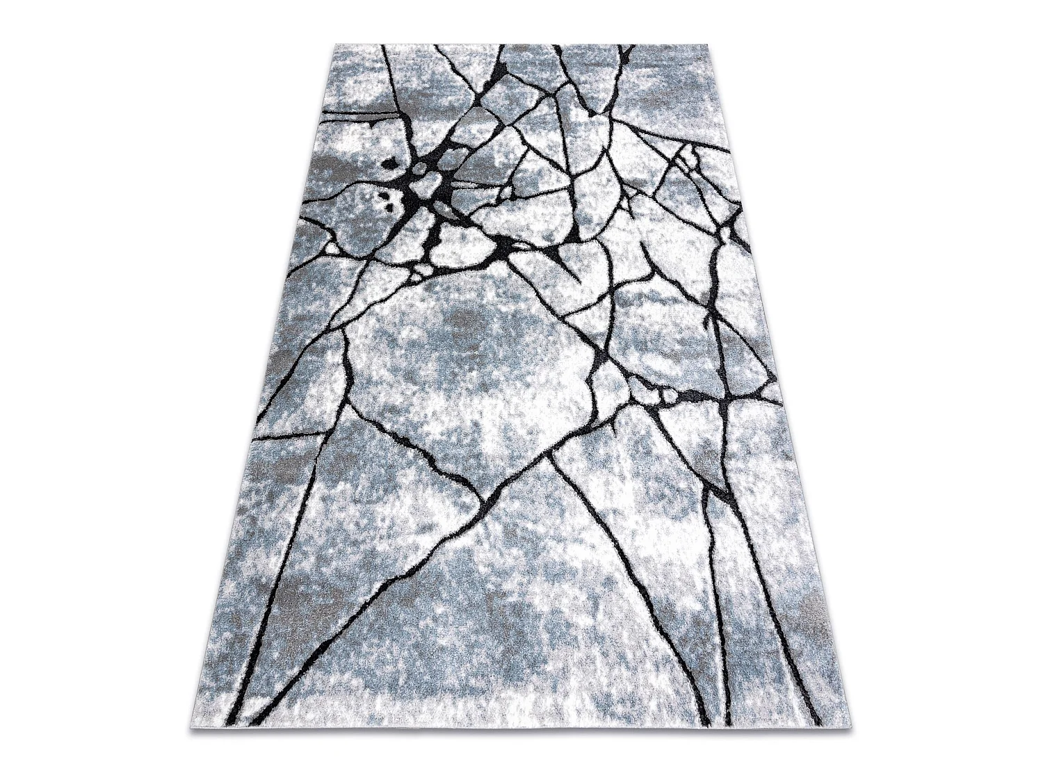Tapis moderne COZY 8873 Cracks, béton fissuré - Structural deux nive 80x150 cm