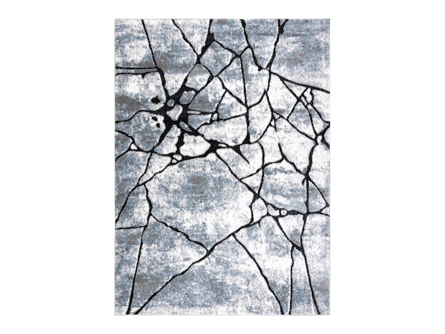 Tapis moderne COZY 8873 Cracks, béton fissuré - Structural deux nive 80x150 cm