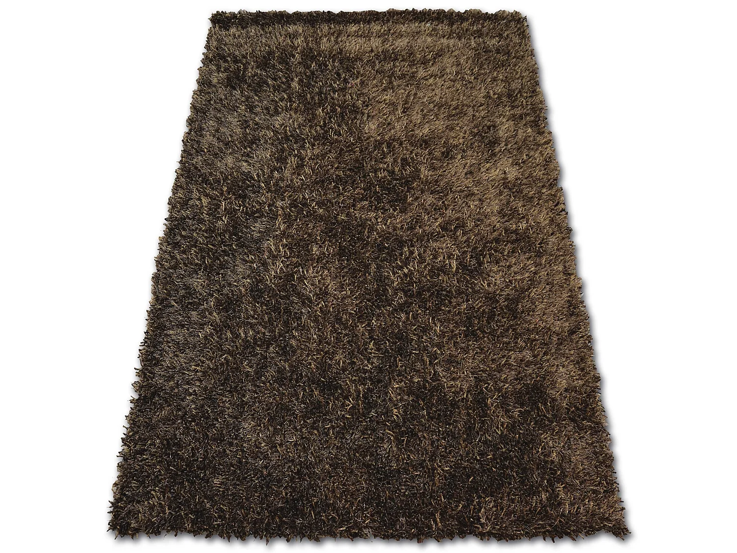 TAPIS SHAGGY LILOU marron 130x190 cm