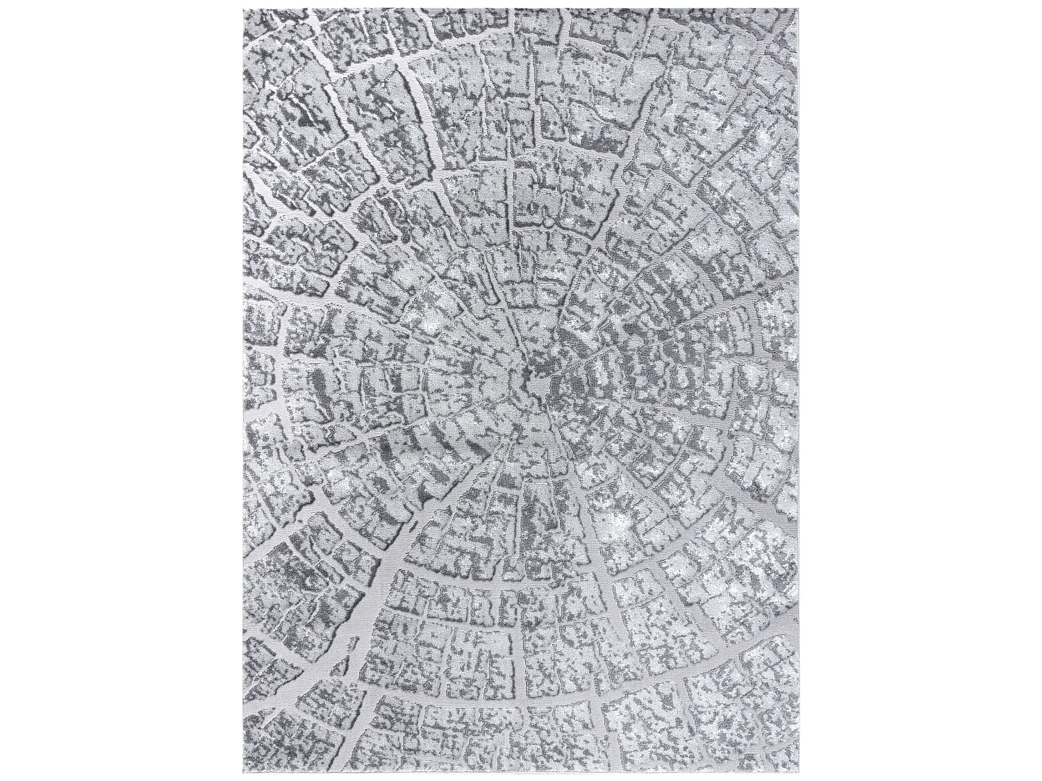 Modern MEFE Teppich 6185 Baum Holz - Strukturell zwei Ebenen aus Vlies 140x190 cm