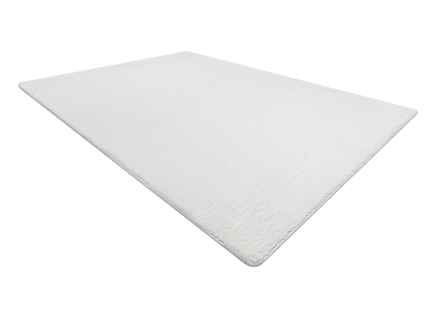Modern wastapijt POSH shaggy, pluche, dik anti-slip ivoor 80x150 cm