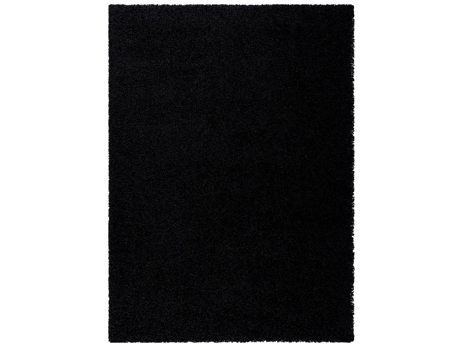 Tapis SOFFI shaggy 5cm noir 140x190 cm