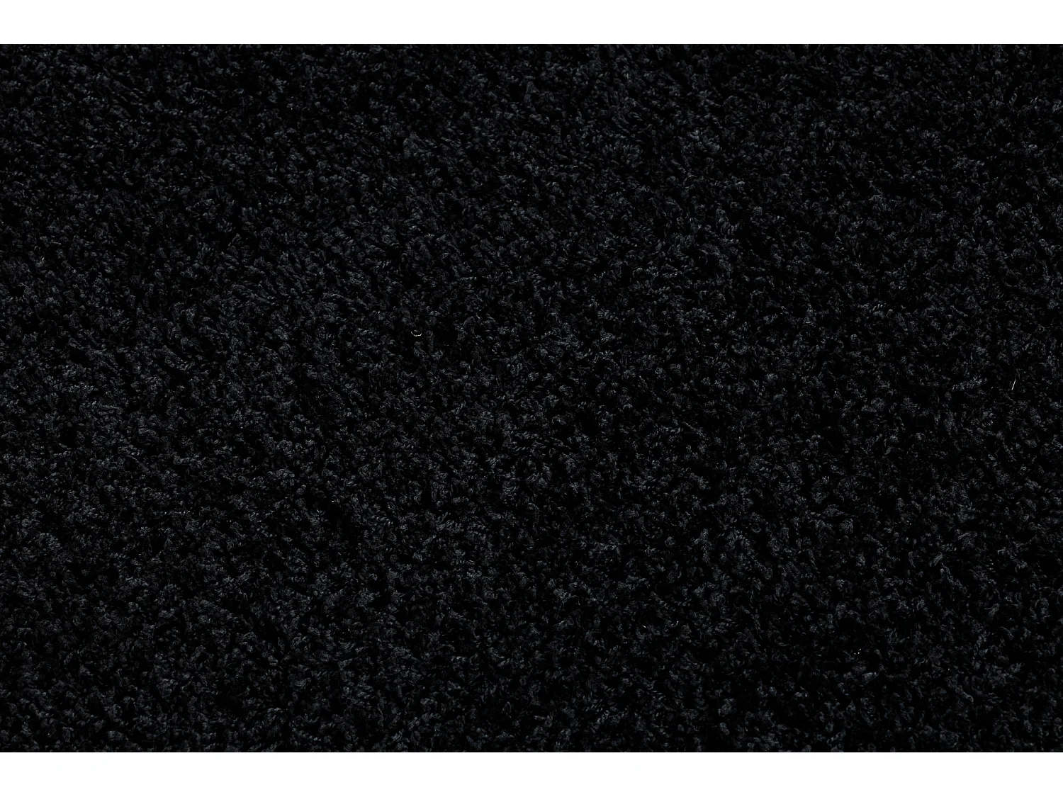 Tapis SOFFI shaggy 5cm noir 140x190 cm