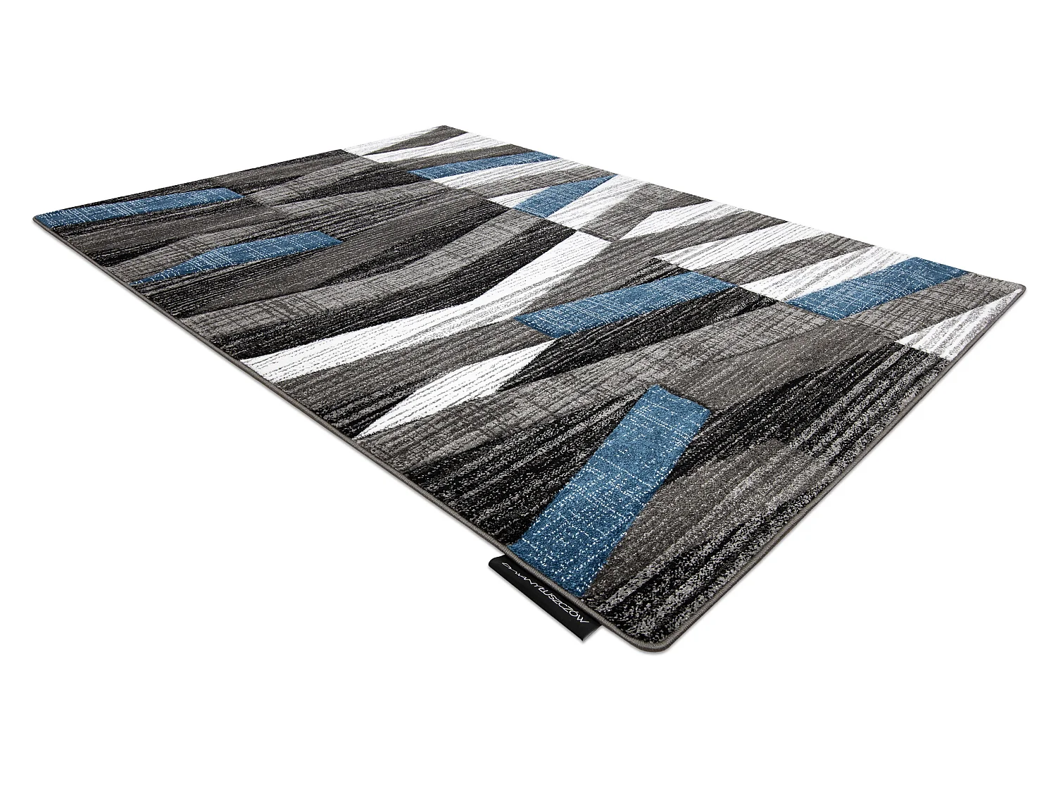 Tapis ALTER Bax des rayures bleu 120x170 cm