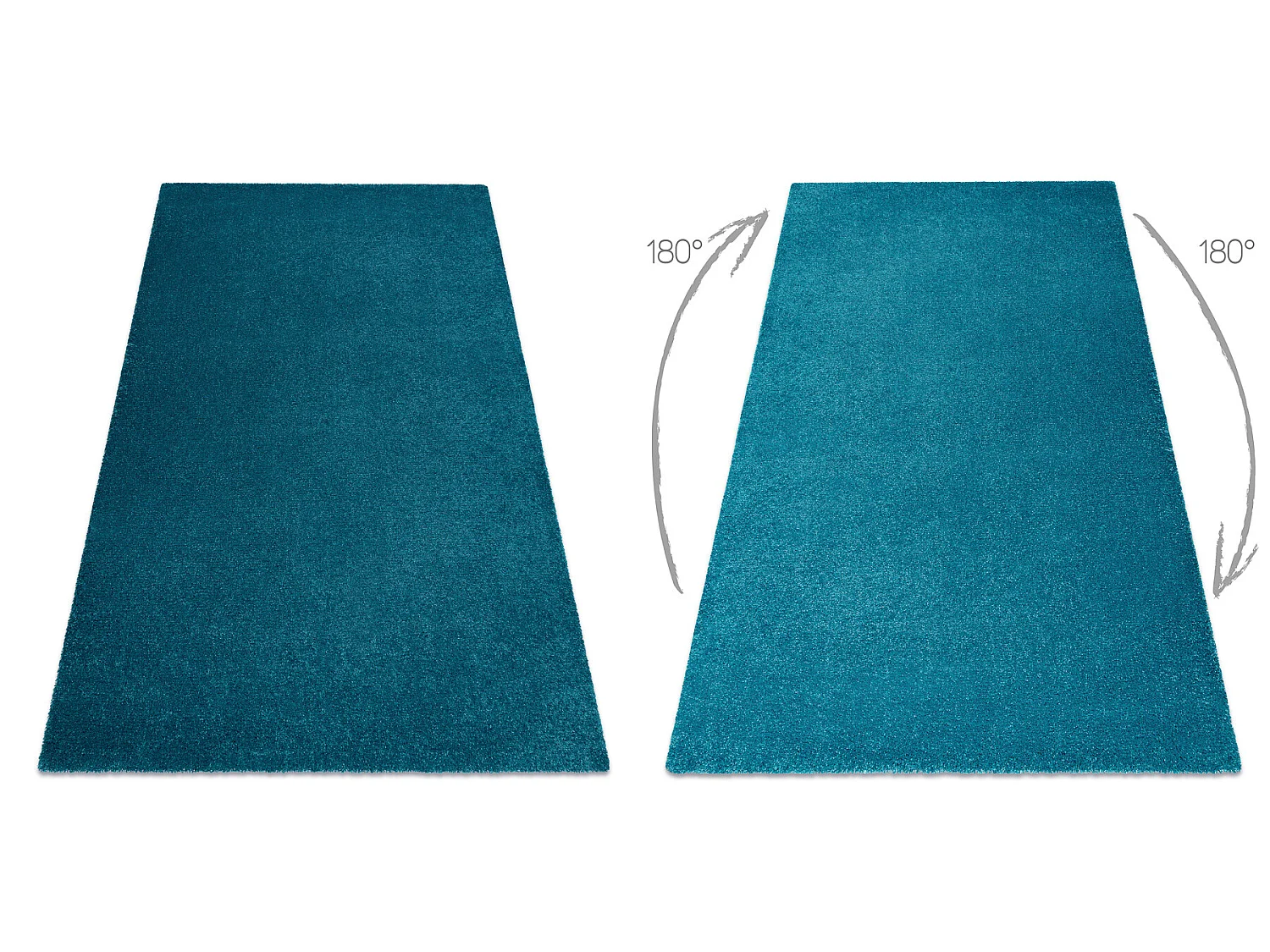 Tapis lavable MOOD 71151099 moderne - turquoise 240x340 cm