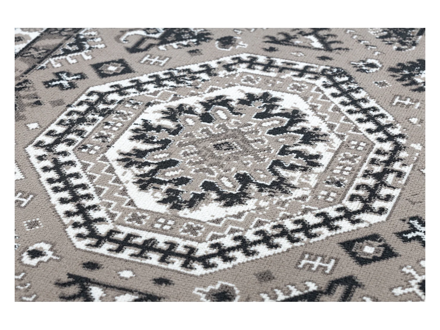 Tappeto Vintage 22211675 beige classique 160x230 cm