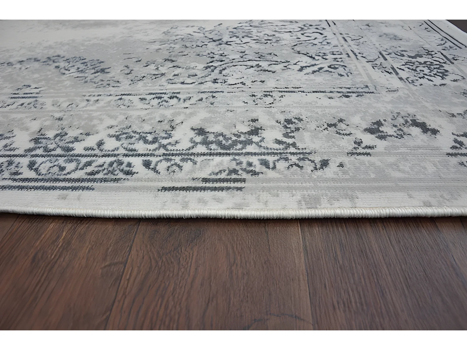 Tapijt Vintage Rosette 22206/666 helder grijskleuring 160x230 cm