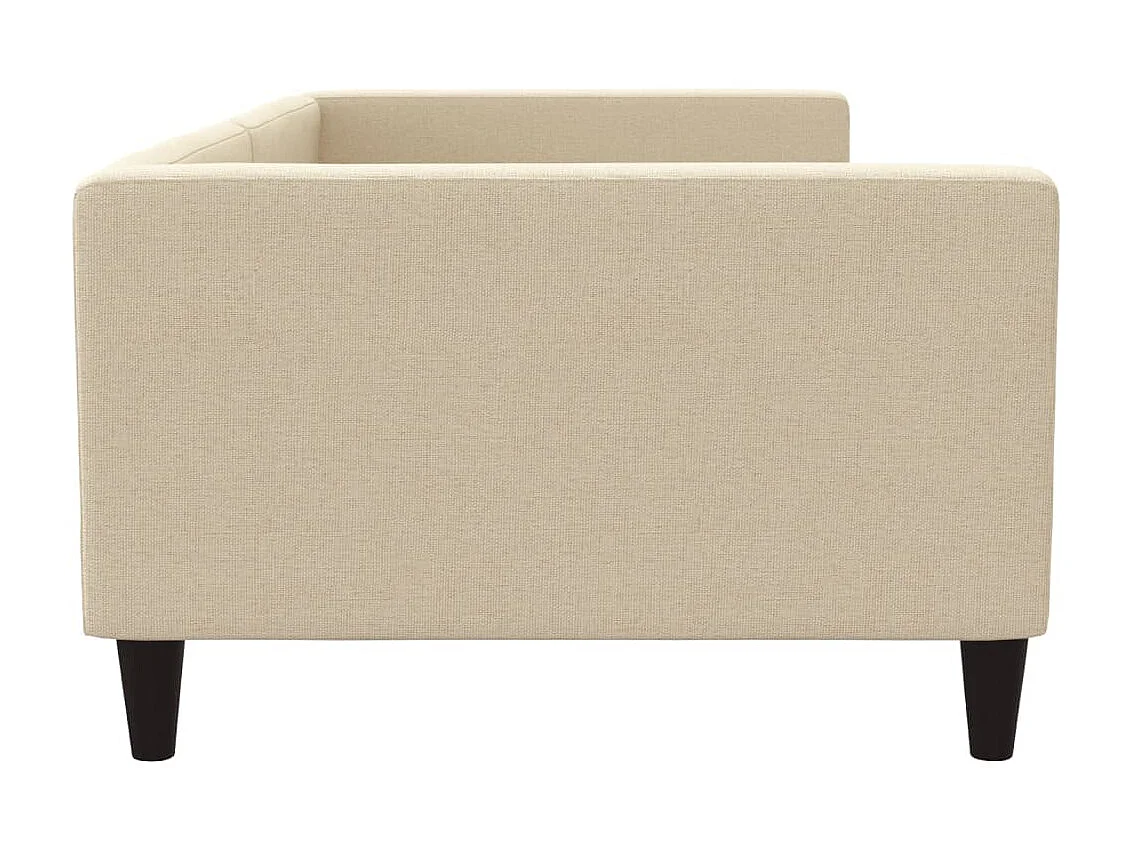 Lit-100x200 cm de repos crème tissu EGGB71942