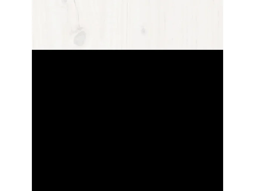 Lit-120x200 cm avec tête de lit blanc bois pin massif EGGB18602