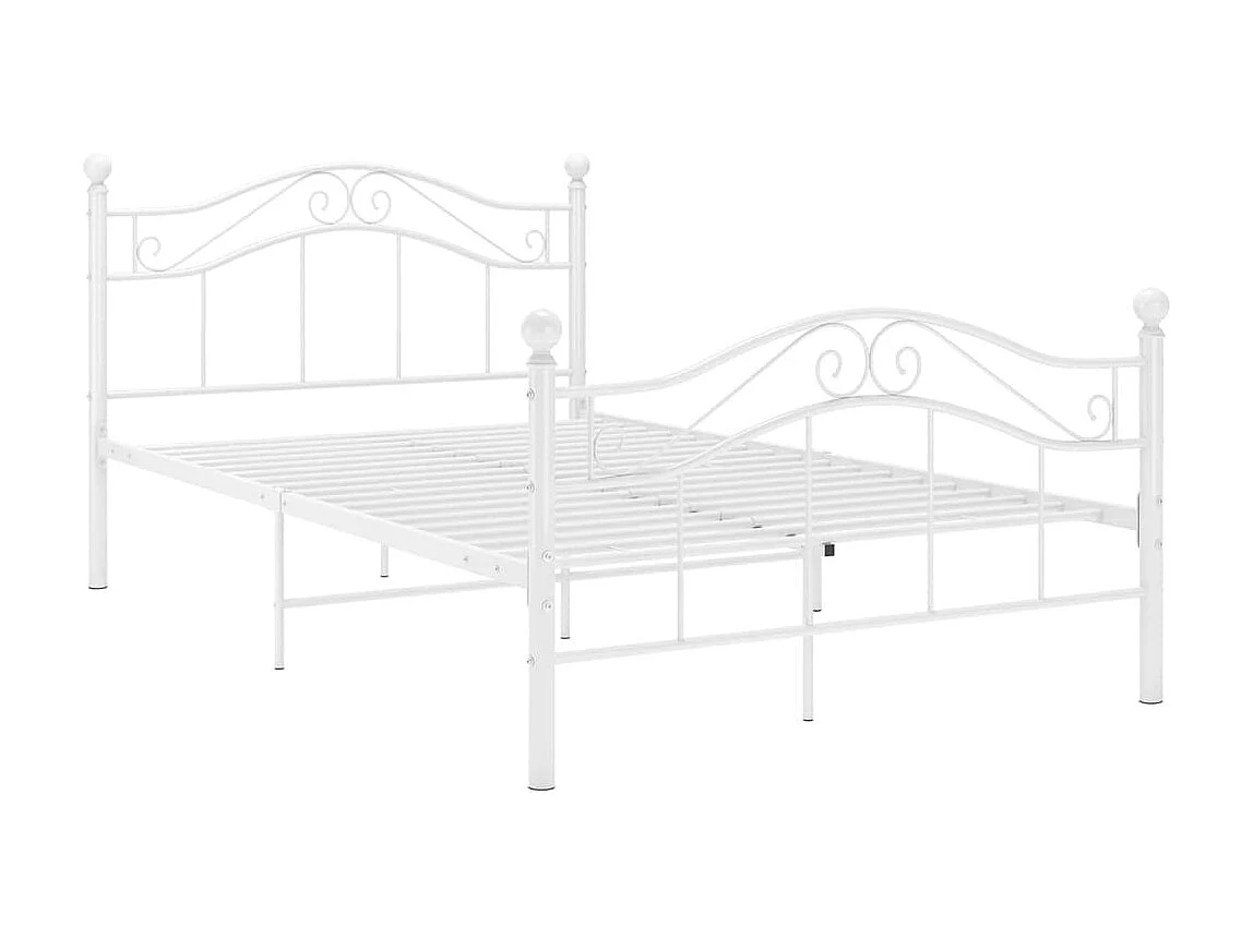 Bedframe metaal wit 120x200 cm NL26943