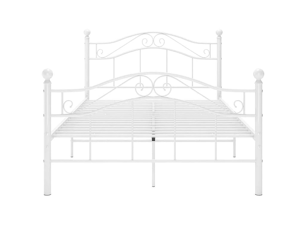 Bedframe metaal wit 120x200 cm NL26943