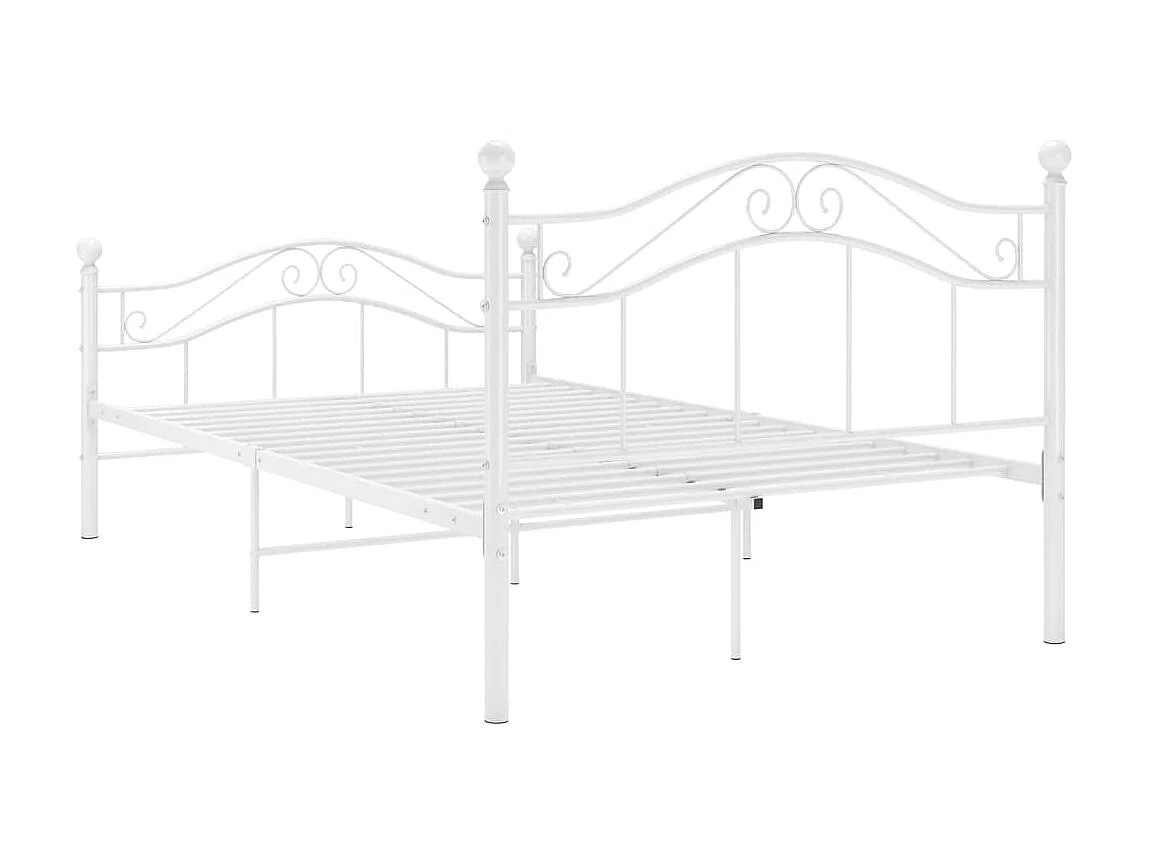 Bedframe metaal wit 120x200 cm NL26943