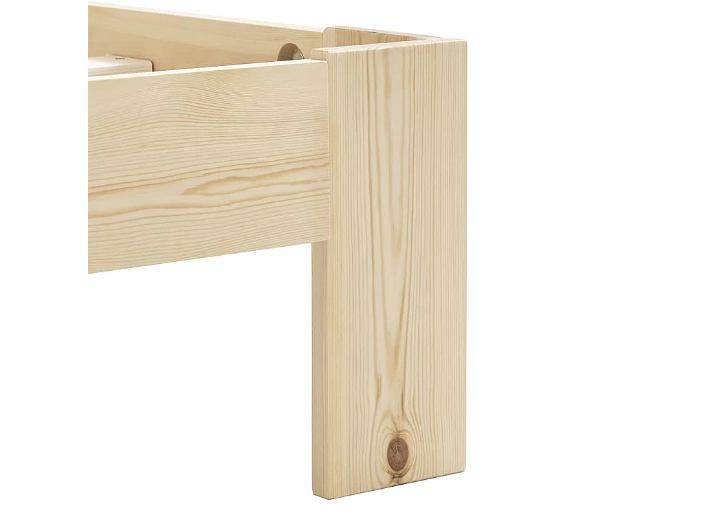Bedframe massief grenenhout 100x200 cm NL25346