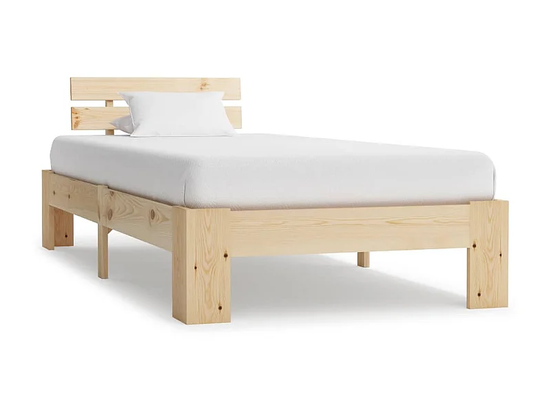 Cama 100x200 cm pinho maciço PT636233