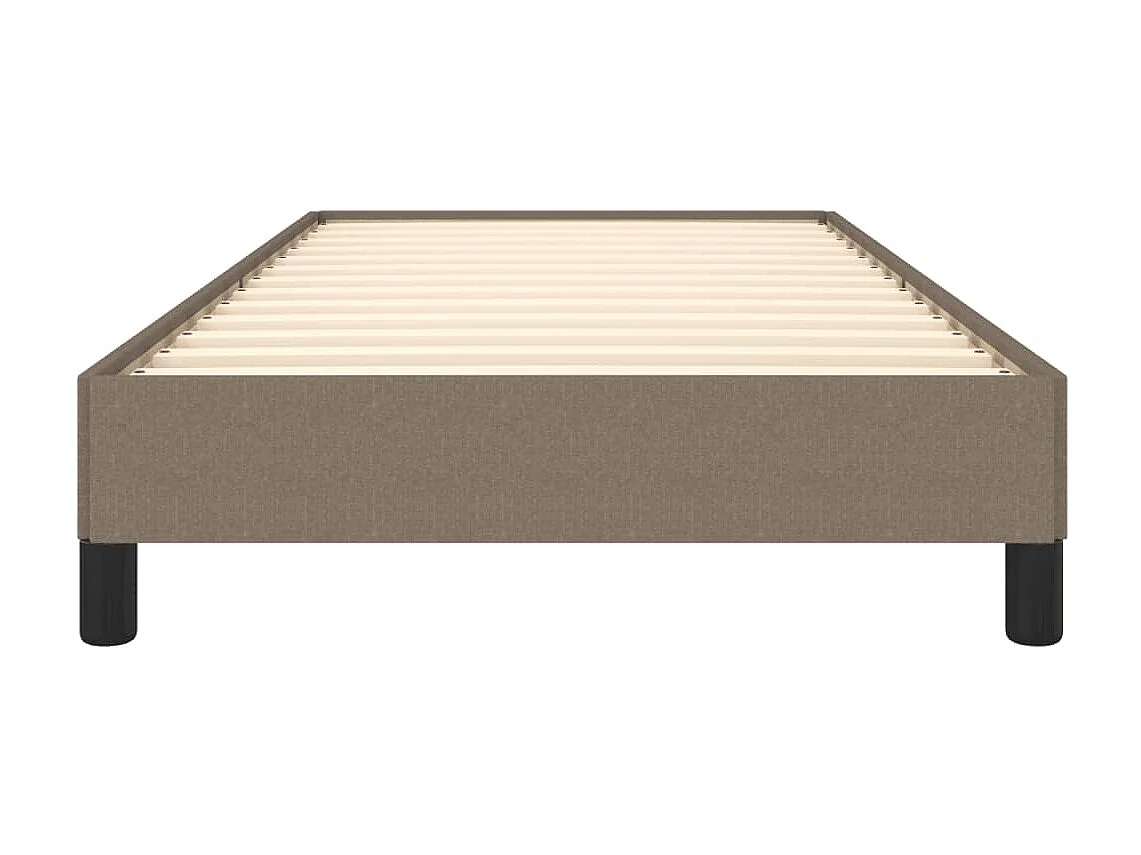 Lit-100x200 cm Taupe Tissu EGGB44440