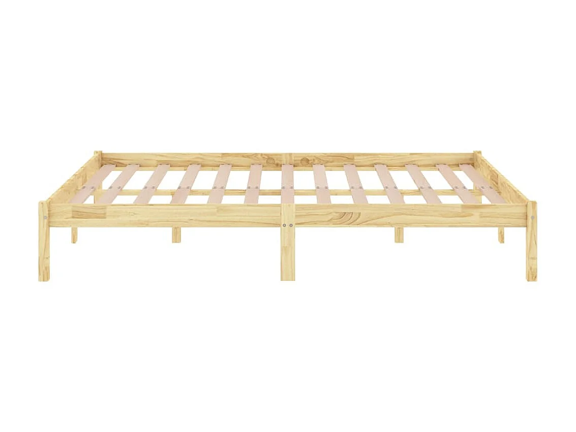 Bedframe massief hout 150x200 cm NL21740