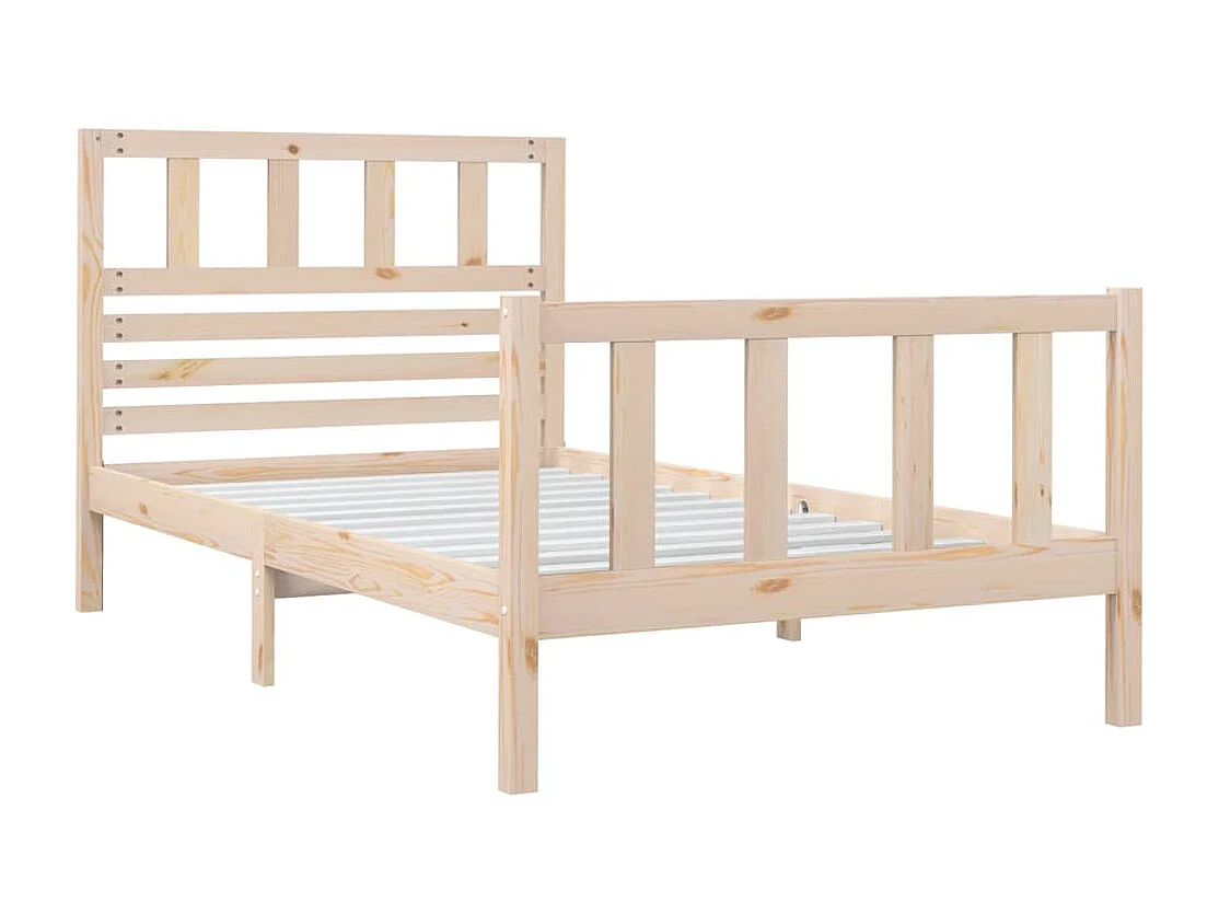 Bedframe massief hout 90x190 cm NL45442