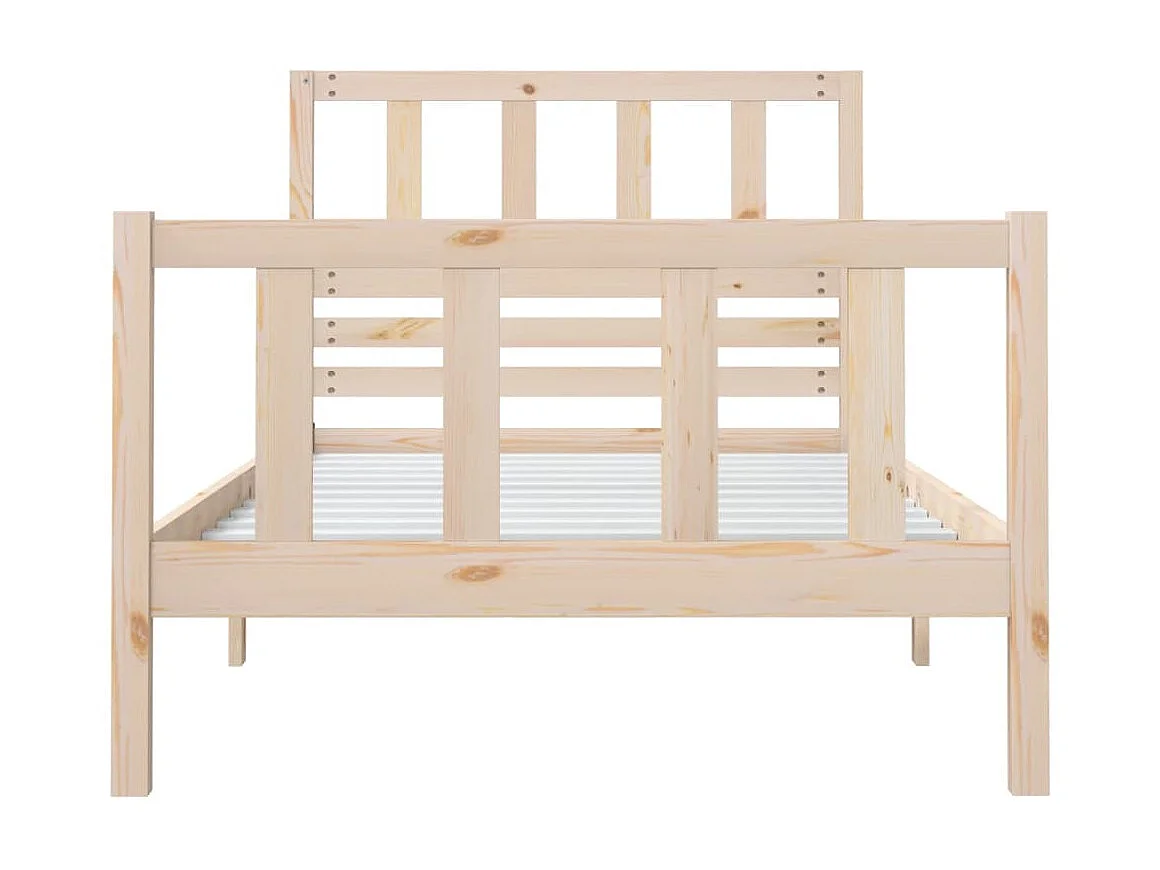 Bedframe massief hout 90x190 cm NL45442