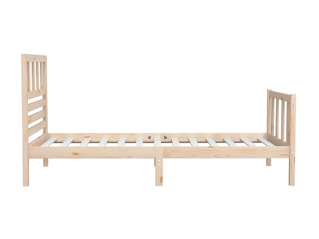 Bedframe massief hout 90x190 cm NL45442