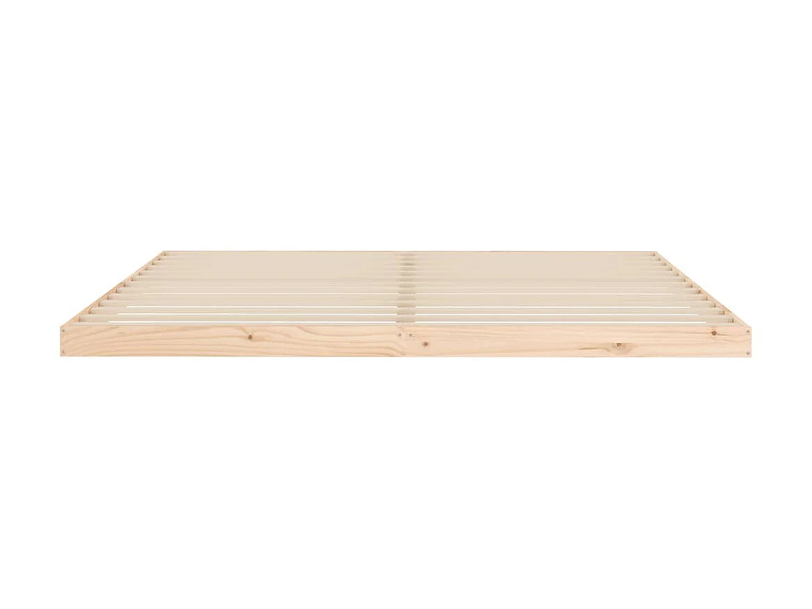Lit-200x200 cm bois de pin massif EGGB44365