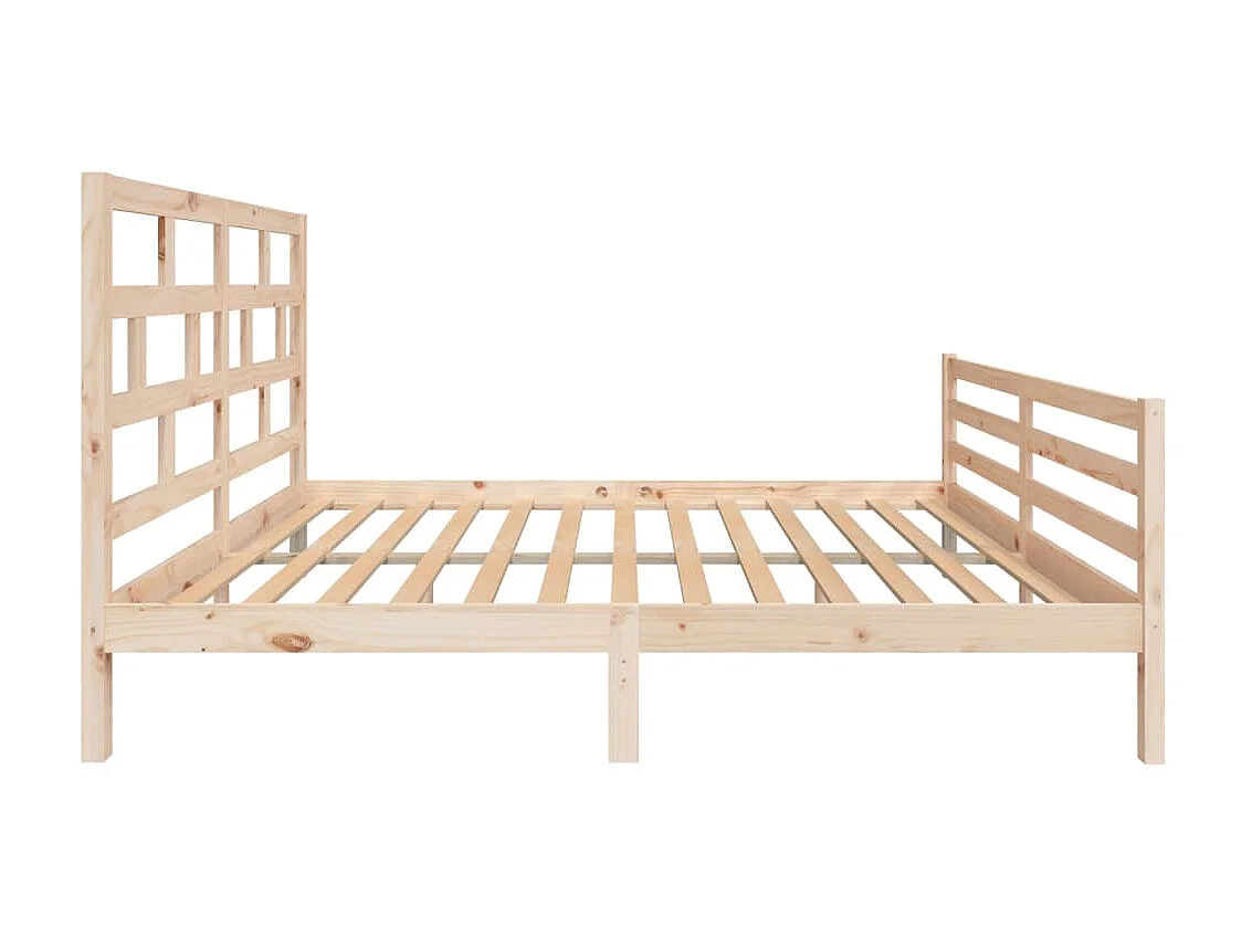 Cama 160x200 cm madeira de pinho maciça PT994877