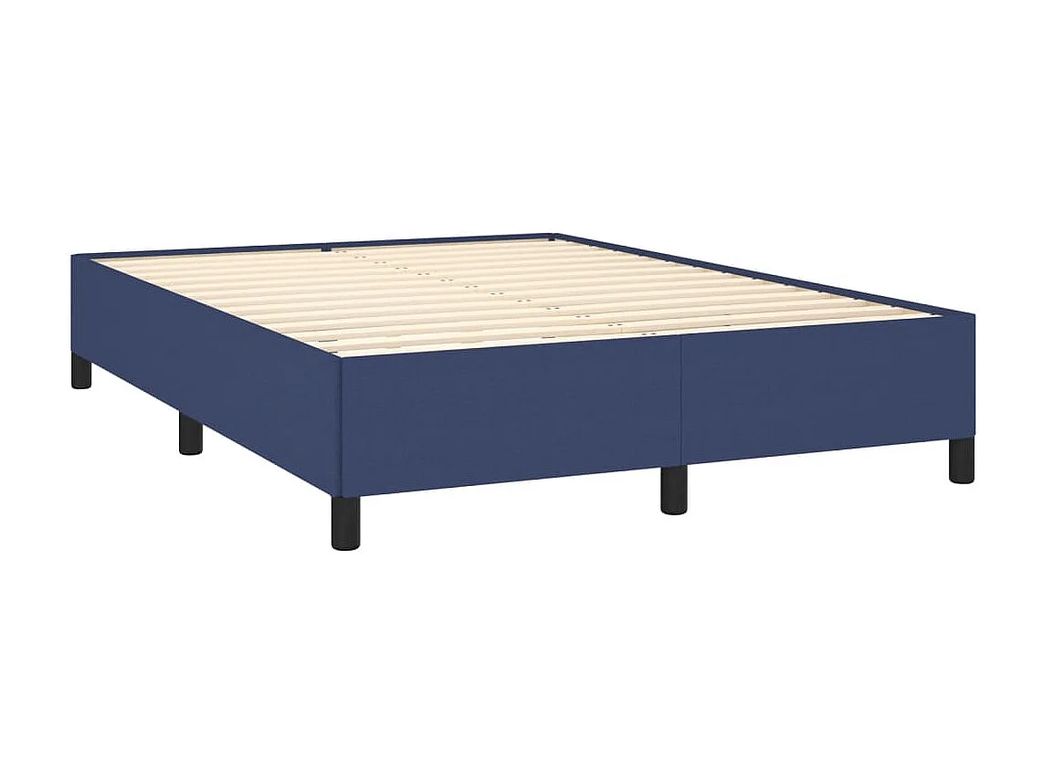 Lit-140x190 cm Bleu Tissu EGGB86907