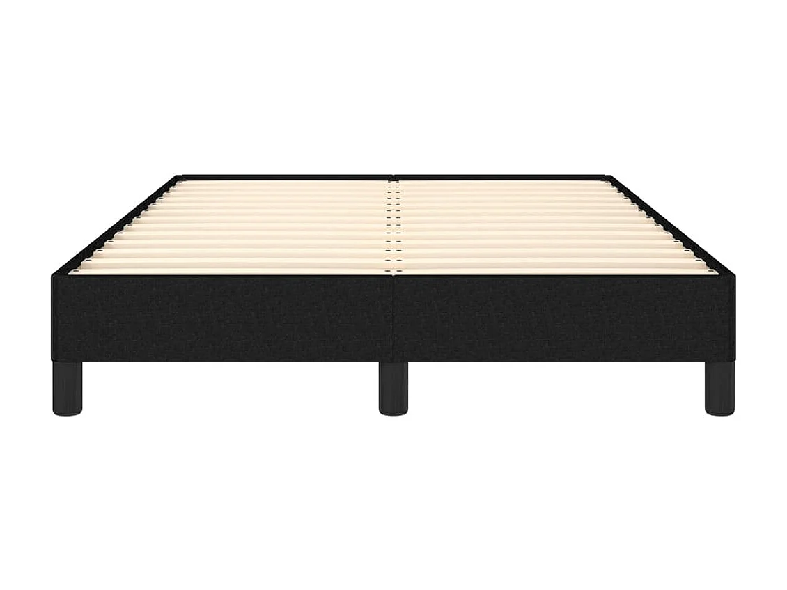 Lit-120x200 cm Noir Tissu EGGB37020