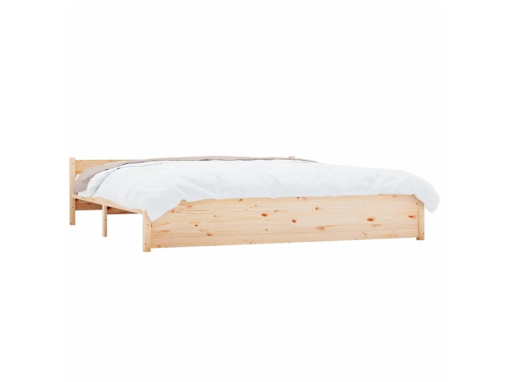 Cama super king 180x200 cm madeira maciça PT515301