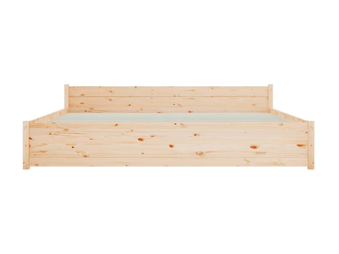 Cama super king 180x200 cm madeira maciça PT515301