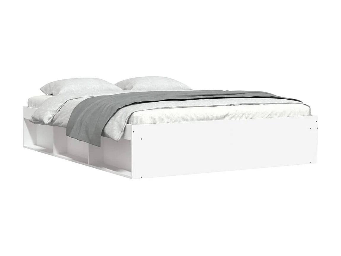 Cama 160x200 cm branco PT285462