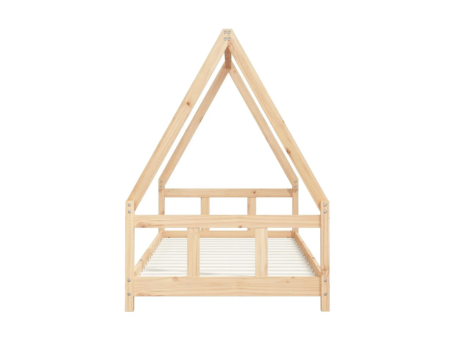 Lit-90x200 cm pour enfants bois de pin massif EGGB48966