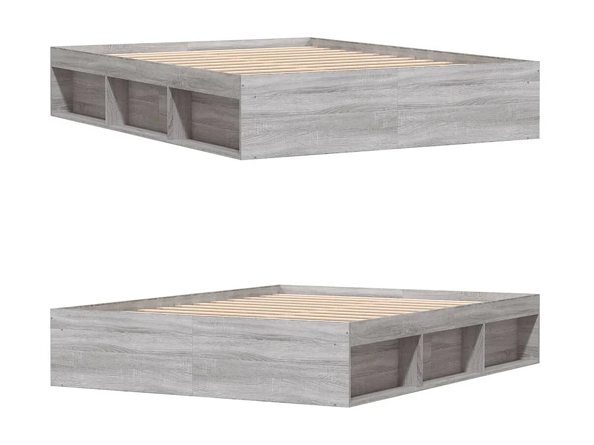 Lit-160x200 cm sonoma gris EGGB55325