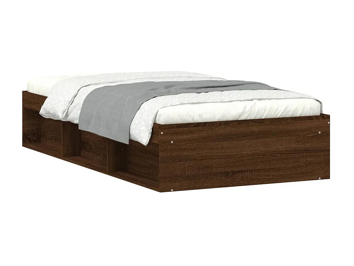 Cama 90x190 cm carvalho castanho PT611383