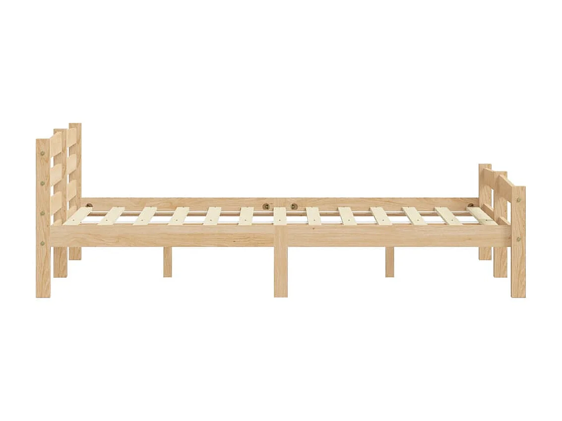 Lit-180x200 cm Bois de pin massif EGGB17174