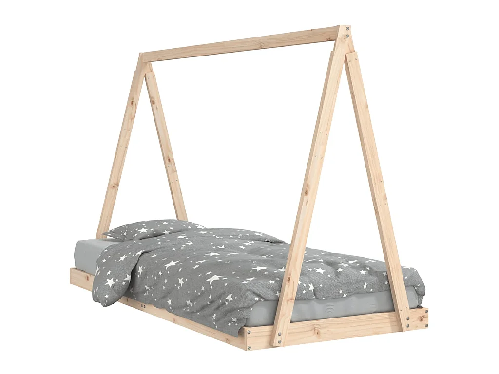 Cama infantil 90x200 cm pinho maciço PT881069