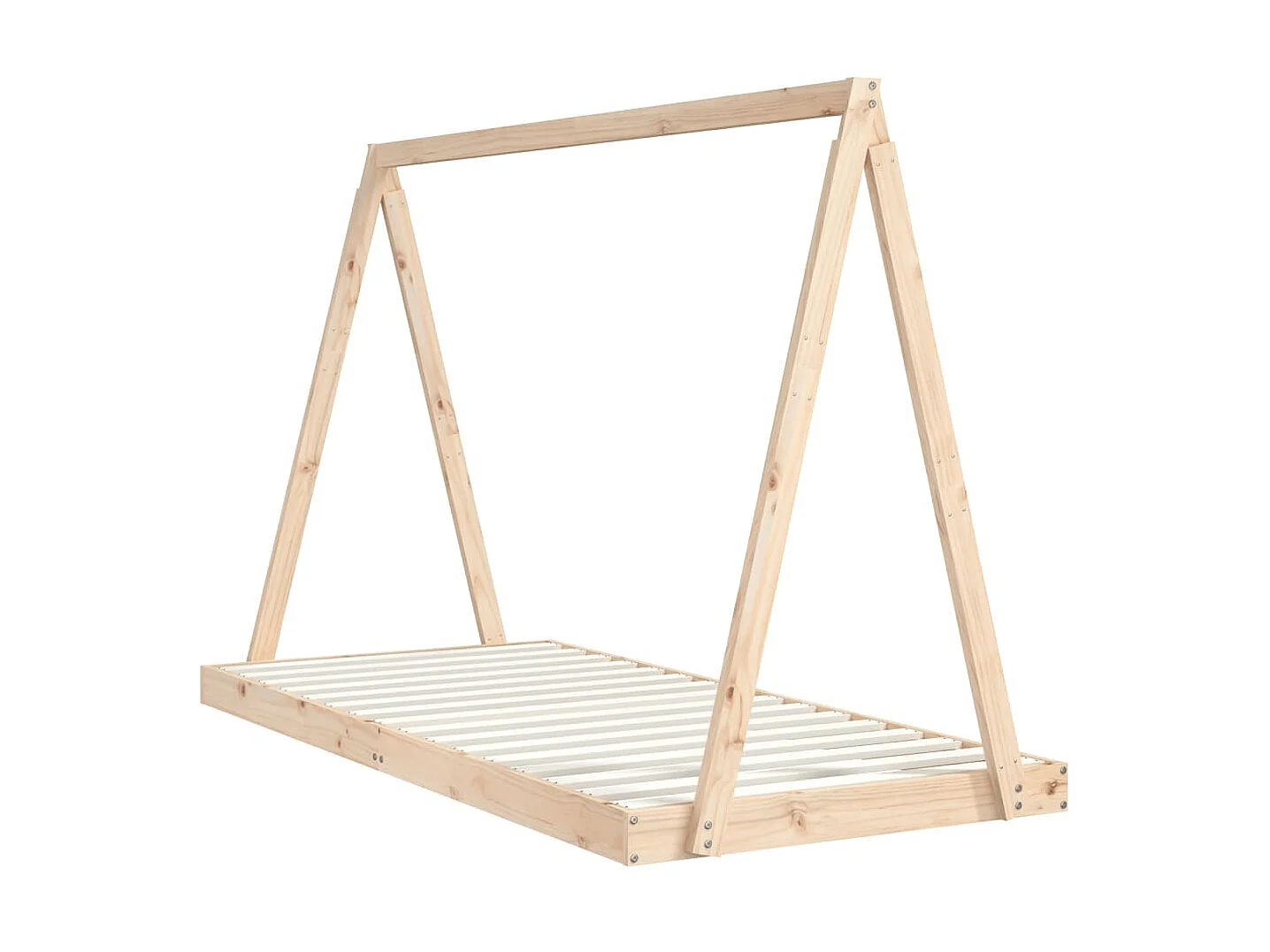 Kinderbedframe 90x200 cm massief grenenhout NL33980