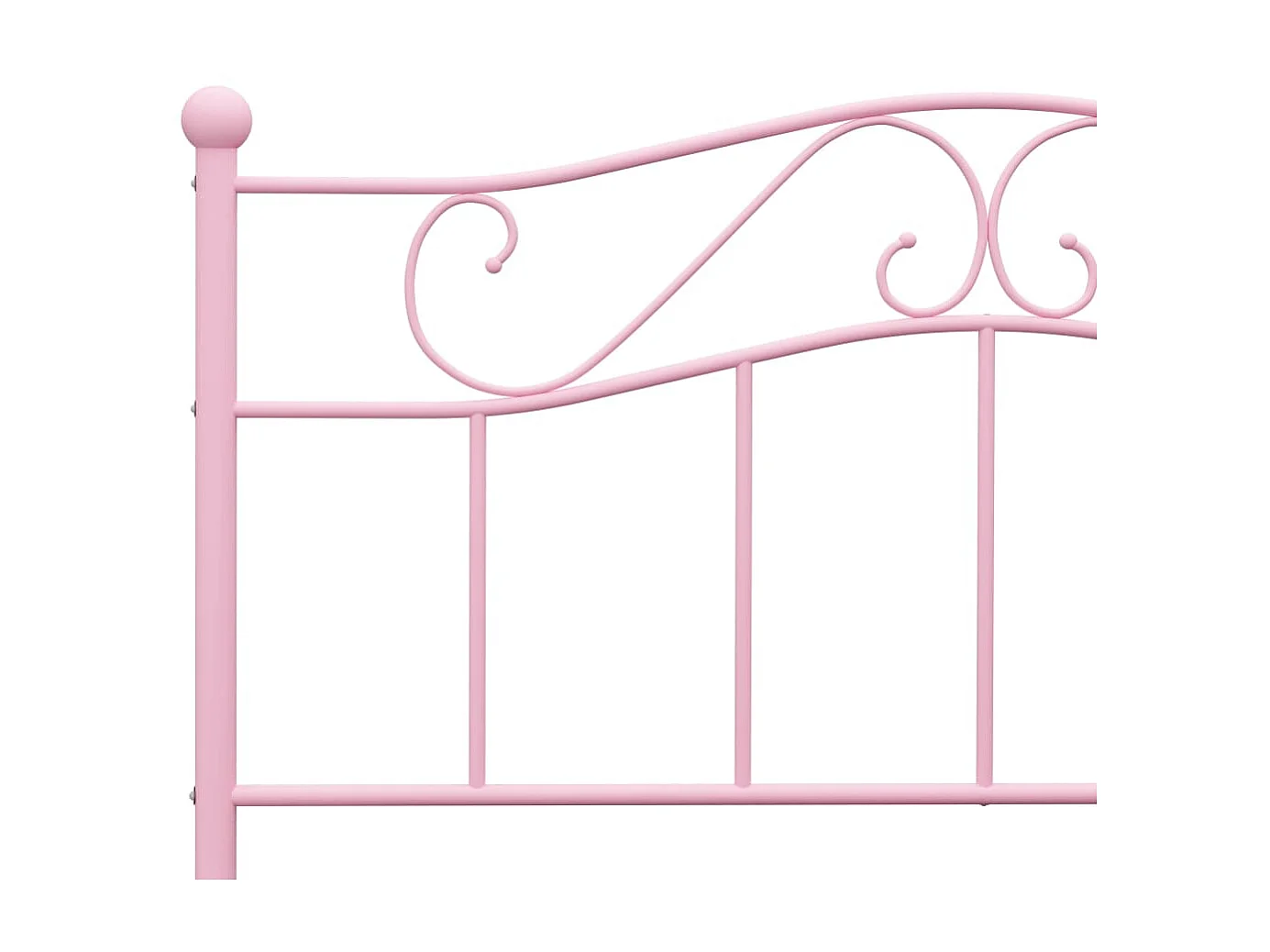 Lit-160x200 cm Rose Métal EGGB28399