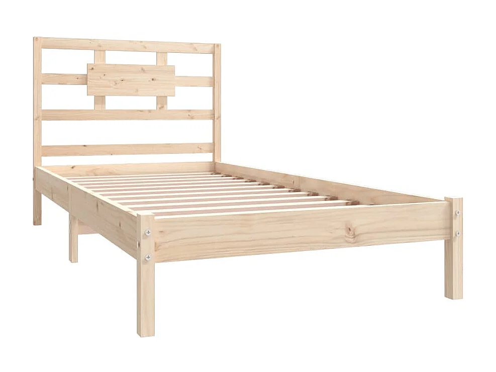 Lit-90x190 cm bois massif simple EGGB54773