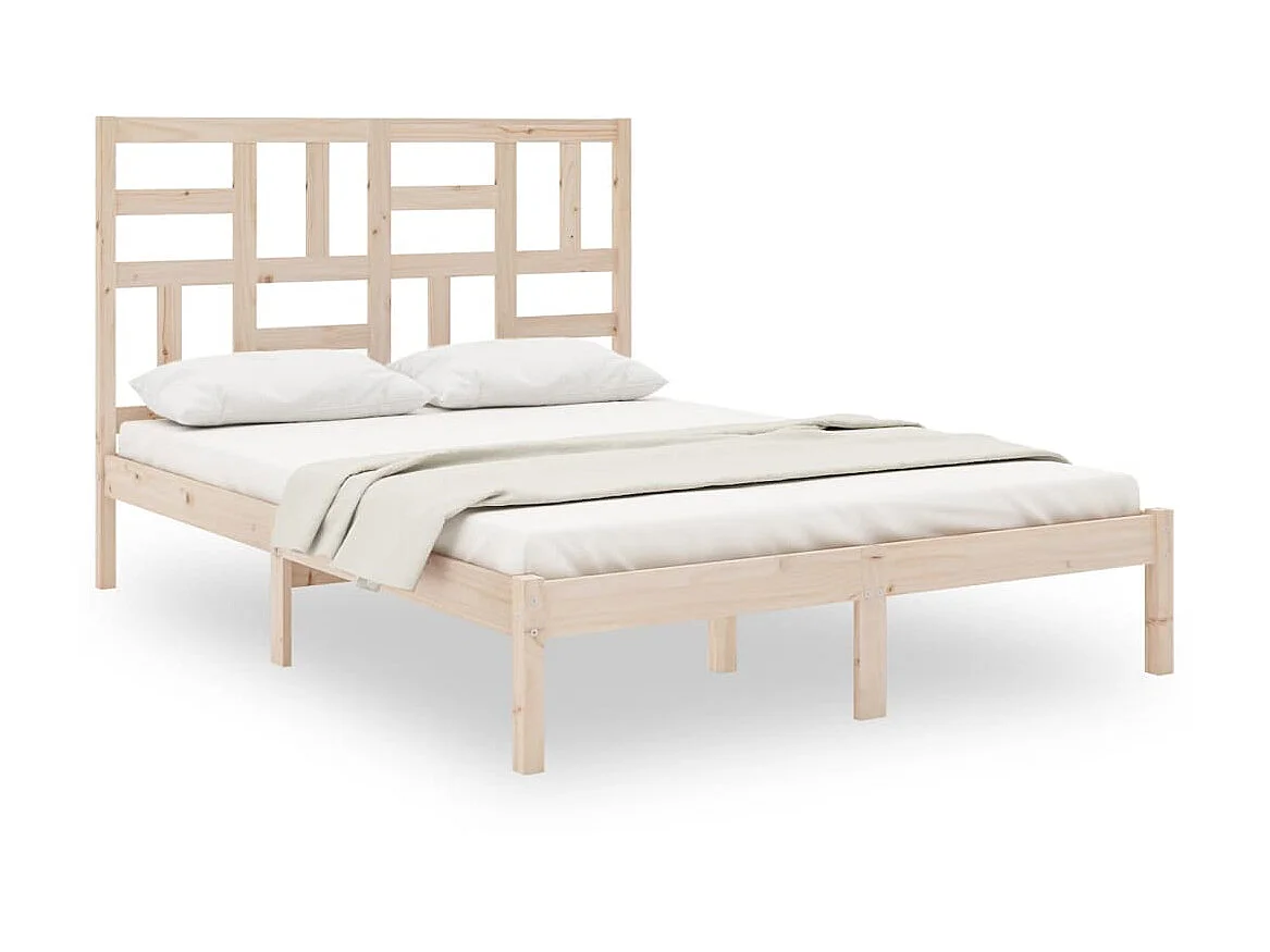 Lit-120x190 cm bois massif petit double EGGB36956