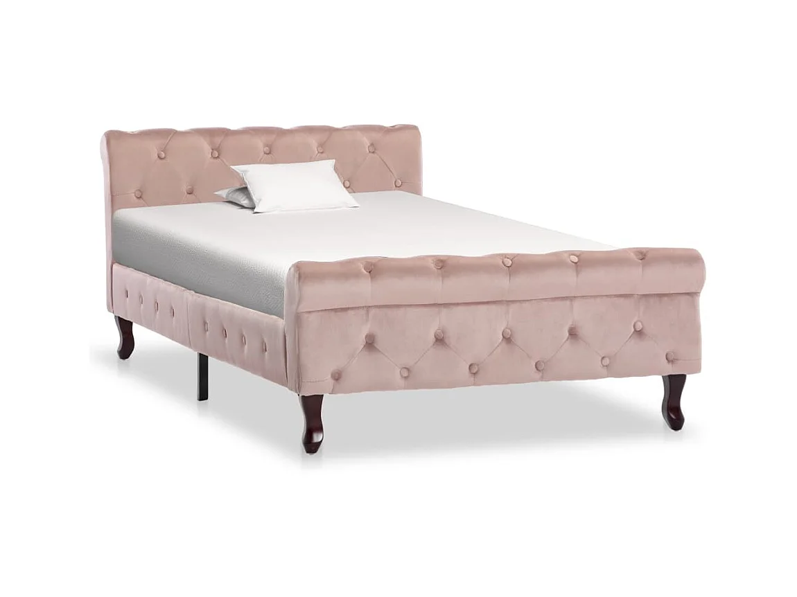 Lit-100x200 cm Rose Velours EGGB49314