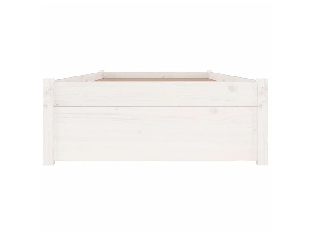 Lit-100x200 cm avec tiroirs Blanc EGGB76574