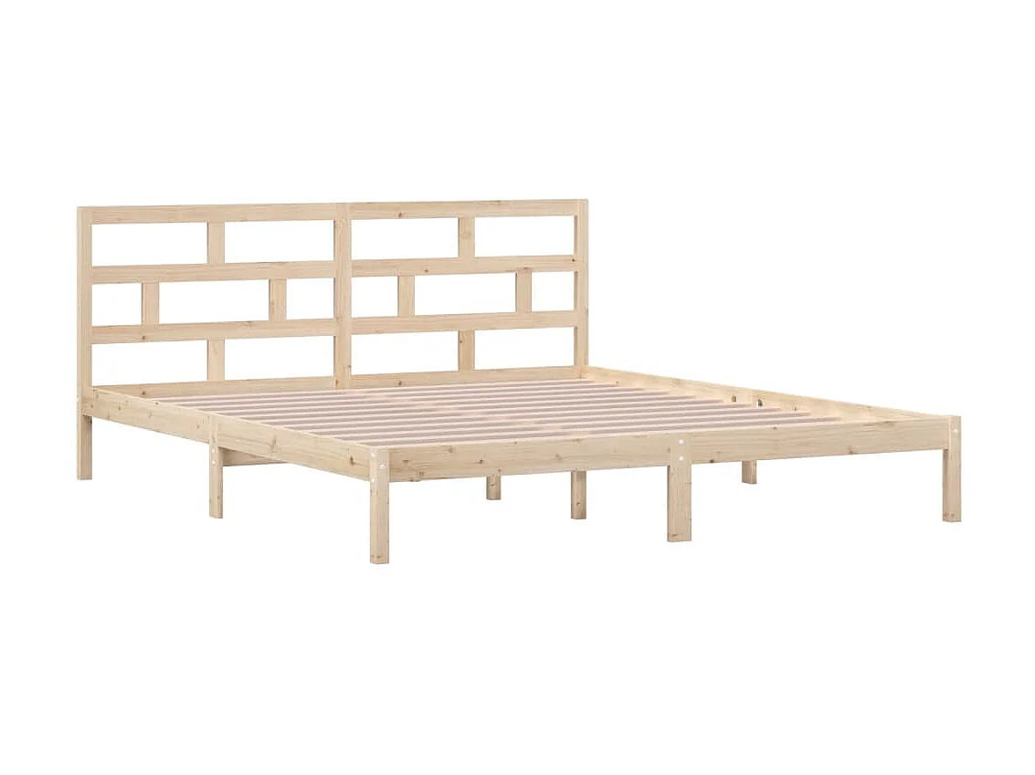 Bedframe massief hout 135x190 cm NL17264