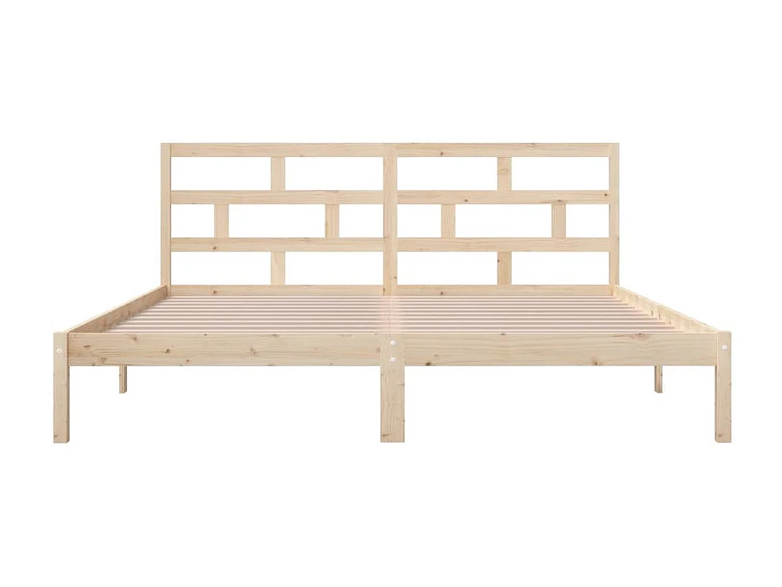 Bedframe massief hout 135x190 cm NL17264