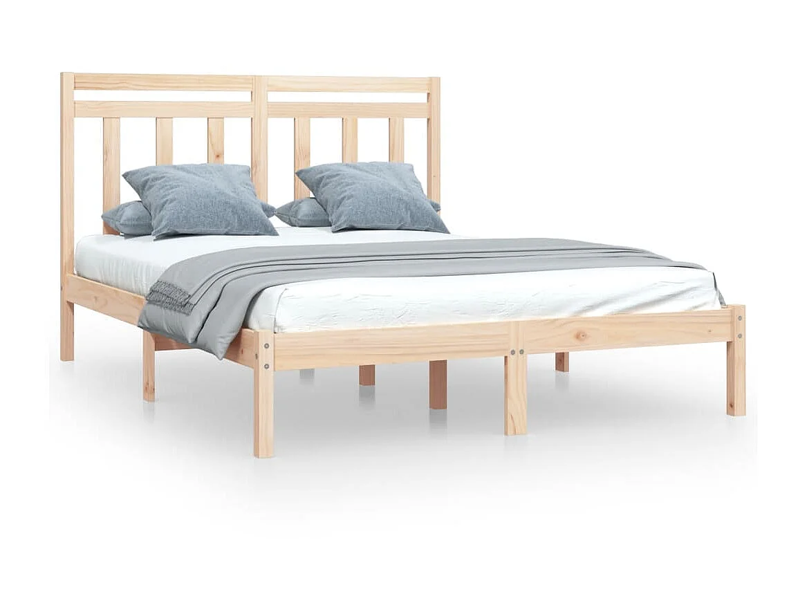 Lit-120x190 cm bois massif petit double EGGB75925