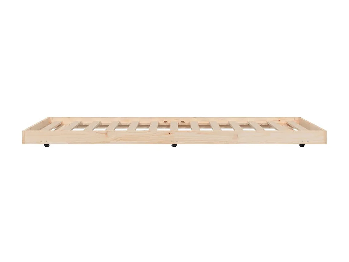 Lit-100x200 cm bois de pin massif EGGB54636