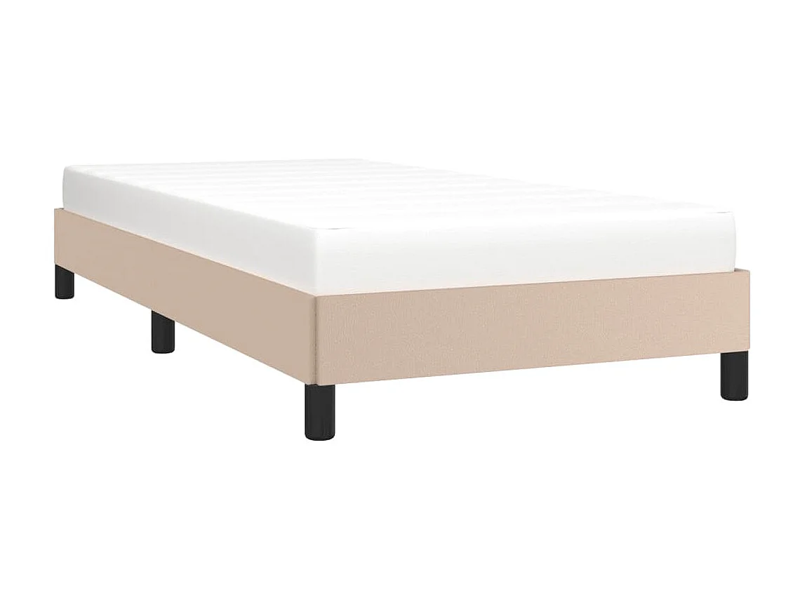 Bedframe kunstleer cappuccinokleurig 80x200 cm NL45266